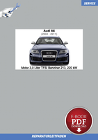 PDF Audi A6 (2004-2011) Reparaturanleitung Motor 3,0 Liter Tfsi 290 / 299 PS
