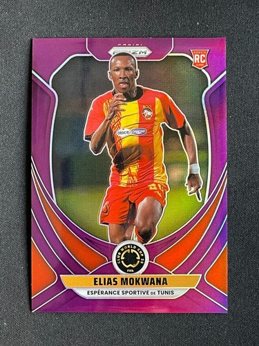 Elias Mokwana 2025 Panini Prizm FIFA Club World Cup RC Purple Prizm 103/125 #82