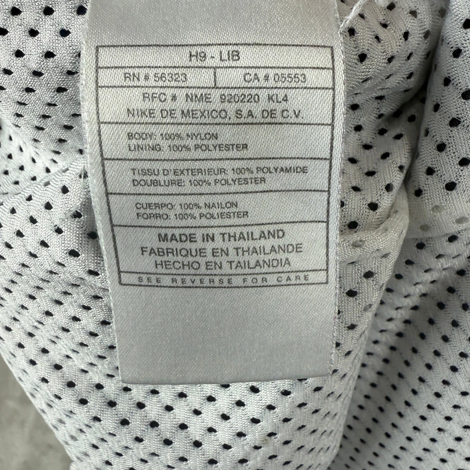 Pantalones de Pista Nike XL 16-18 Juveniles Forrados Negros Cortavientos Sueltos Patinador Y2K De Colección Foto 4 de 4