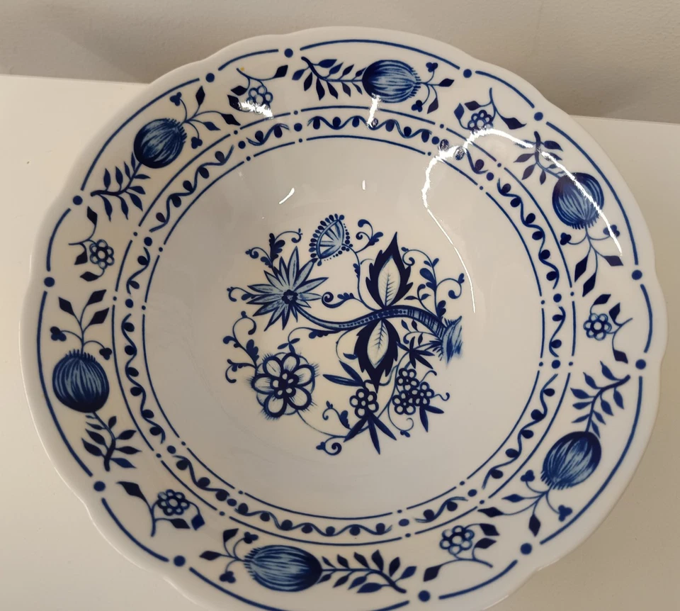 * KAHLA Zwiebelmuster große Salat Schale Servierplatte TOP - Bild 2 von 4