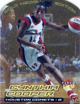 2000 Fleer Ultra WNBA Gold Cynthia Cooper Houton Comets - Picture 1 of 1