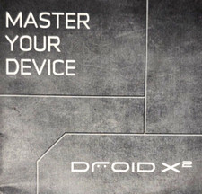 Droid X2 Motorola Version Manual Book Only  A27 