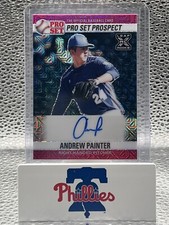 2021 Leaf Metal Pro Set AP2 Pink Refractor Andrew Painter RC AUTO 3/7 Phillies