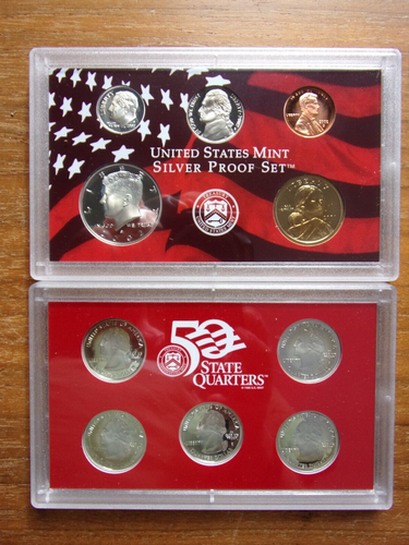 2002 US Mint State Quarters Silver Proof Set Silver Investment - Picture 2 of 3