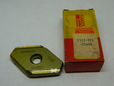 1x SANDVIK Bohrkrone Wendeplatte zum Bohren HSS Ø54 1103-021-05400