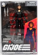 HASBRO GI JOE CLASSIFIED # 19 SNAKE EYES ORIGINS BARONESS EUROPEAN ACTION FIGURE