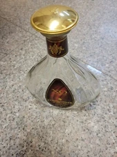 XO COURVOISIER COGNAC EMPTY BOTTLE 750 ML - NO ALCOHOL