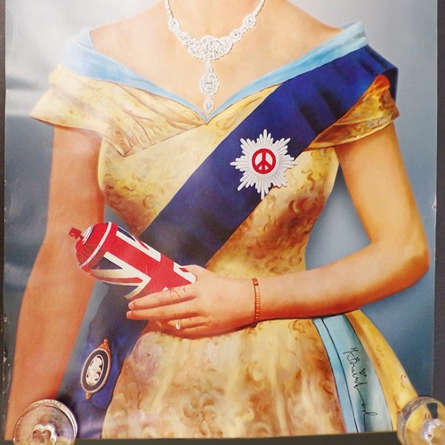 Mr Brainwash Poster Queen Elizabeth Life Is Beautiful Wall Art Exhibition 2012 - Picture 6 of 13