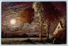 Art Postcard Forest Symphonies Scene Field New York NY Tuck 1907 Antique