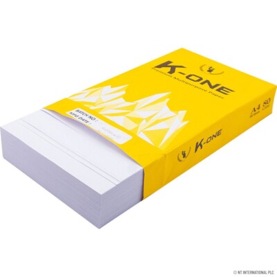 Weiß A4 Druck Kopierer Tintenstrahl Laserjet Papier (1000 Blatt) 80GSM 21,0 x 29,7 cm