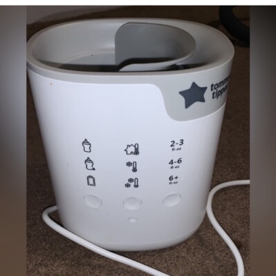 Tommee Tippee White 120V 3 in 1 Advanced Baby Milk Bottle And Pouch Warmer (I)