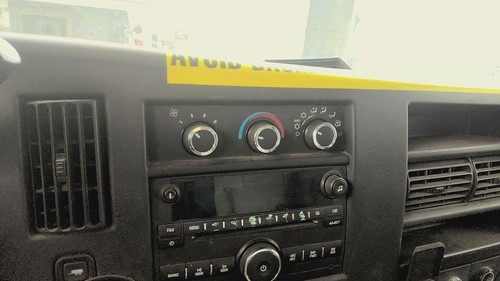 15 GMC VAN SAVANA 3500 Heater A/c Control W/o Rear Defrost; Manual Mirror