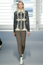 LOUIS VUITTON AUTUMN WINTER RUNWAY COLLECTION TWEED PANTS RRP $2k