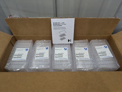 Millipore MultiScreen HTS VV MSVVN0150 Multiwell Plates 0.1um Clear Lid 96 Well