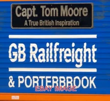 PHOTO  CLASS 66 66731 COLCHESTER 140122 NAMEPLATE  A BUSINESS TRIP FROM COLCHEST