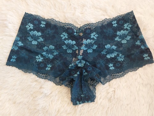 Neu mit Etikett Victoria's Secret Body von Victoria Spitzen Shortie Höschen Gr. M (786)