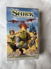 VHS Shrek - Der Tollkühne Held (2001) FSK oA Zeichentrickfilm DreamWorks