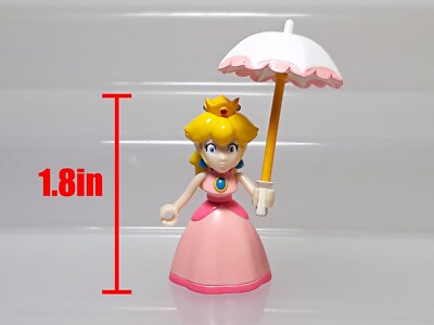 Peach Super Mario Sunshine Kubrick Figure Yujin 2002 Gashapon