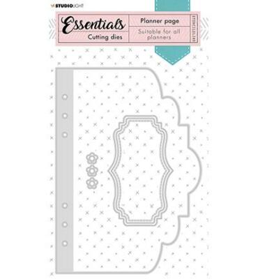 StudioLight Essentials Stanzschablone STENCILSL349 - Scrapbooking Seite Blume
