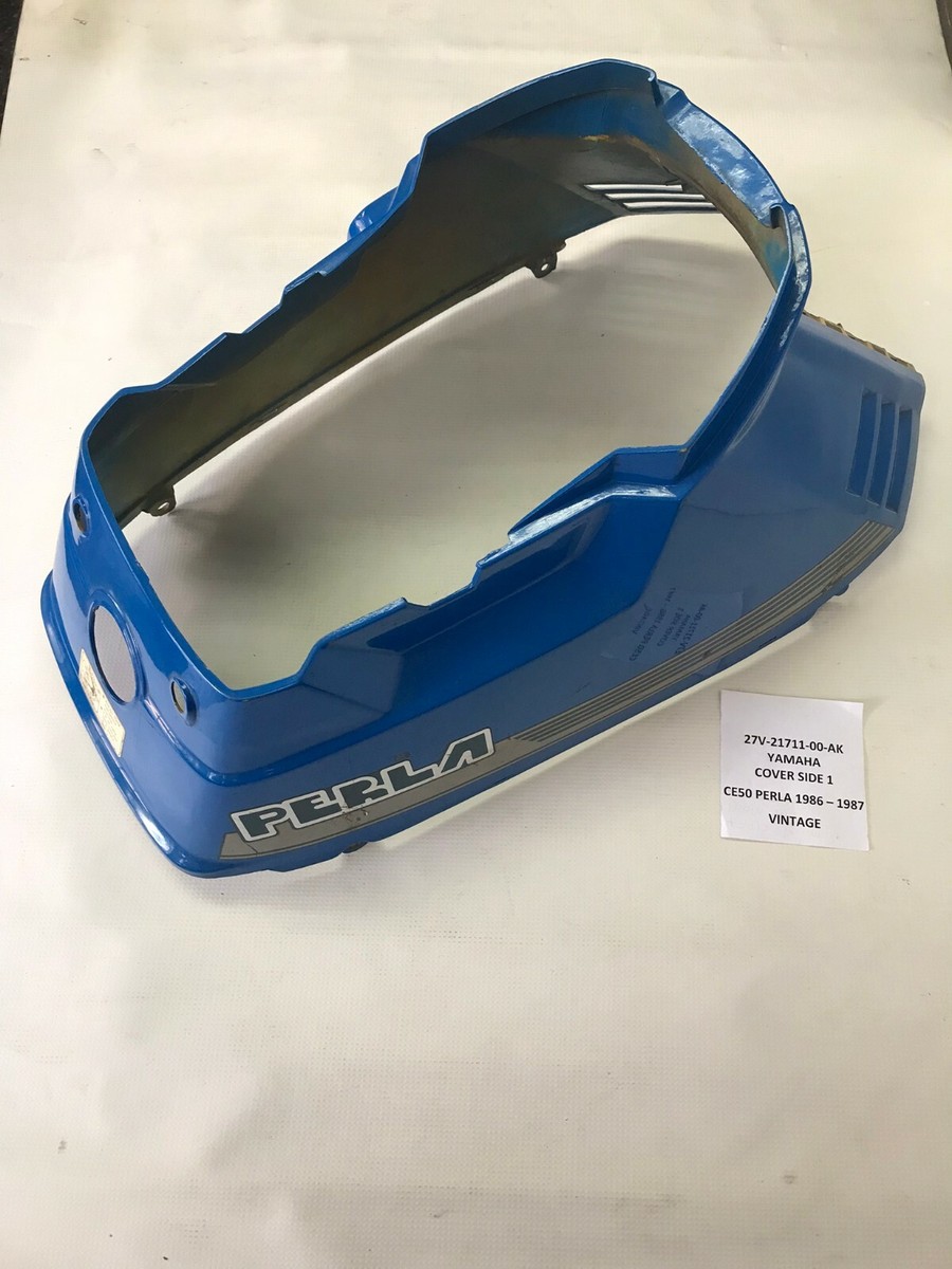 GENUINE YAMAHA SIDE COVER CE50 RIVA JOG 1986-1987 OEM 27V GENUINE YAMAHA SIDE COVER CE50 RIVA JOG 1986-1987 OEM 27V
