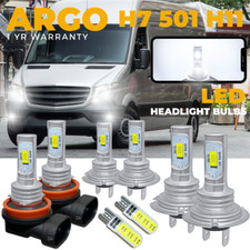 For Mercedes Sprinter Led Xenon White Headlight Fog Side Light Bulbs 12v 2006-18