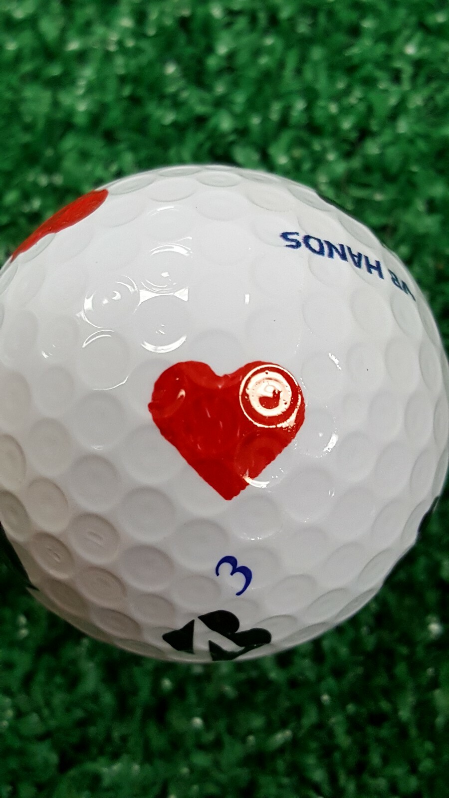 Golf Ball Marker Card Suits - Hearts, Clubs, Spades, Diamonds Stencil - Picture 4 of 8