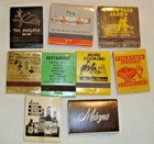 Vintage Lot of (9) Restaurant Match Books, Erawan Garden, The Phoenix, Noyo Fish — photo 7