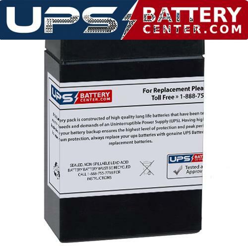 Batería repuesto Ritar RT628 6V 2,8Ah | eBay