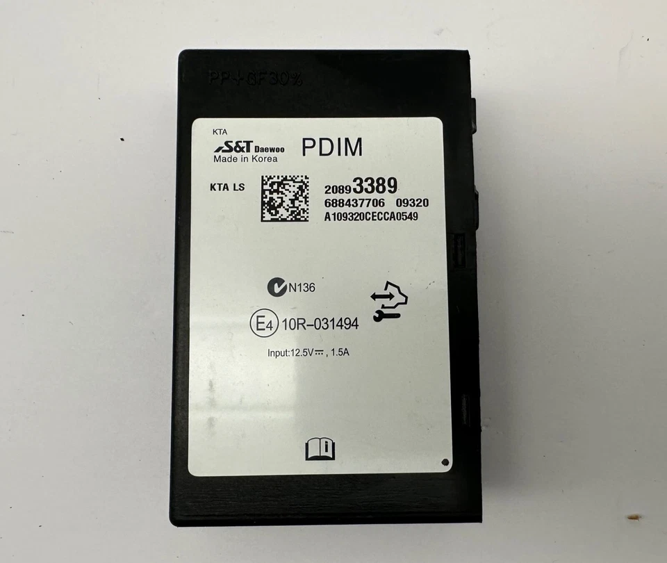 Módulo de control de pantalla multimedia GPS información Chevrolet Equinox 10-17 OEM Foto 3 de 4