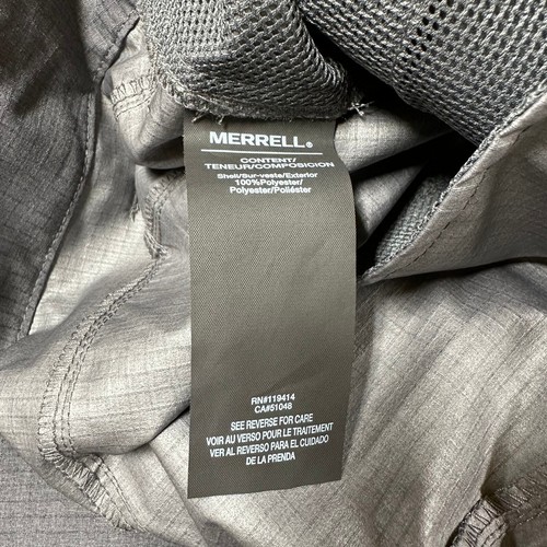 Merrell NWT Hayduke Convertible Pants Dark Asphalt Gray Size 12 Hiking Ripstop - Picture 8 of 11