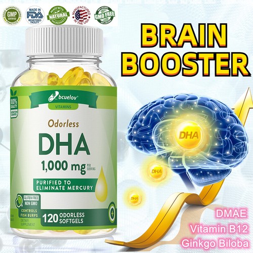 Omega 3 1240mg - 30 to 120 Capsules Fatty Acids EPA DHA Vitamin - Picture 4 of 10