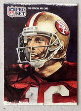 1991 Pro Set Football Card Joe Montana #387 San Francisco 49ers