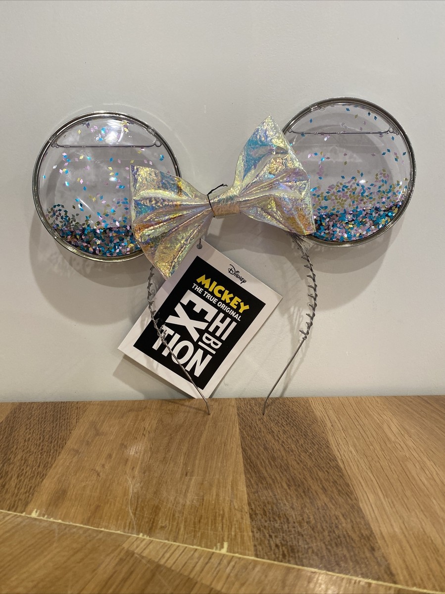 Disney Mickey The True Original Exhibition Ears Glitter 
