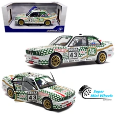 Solido 1:18 - 1991 BMW E30 DTM A. Berg #43 (White) - Diecast Model