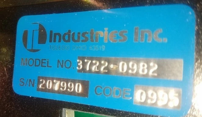 GOODYEAR/INDUSTRIES INC, COMMUNICATIONS PROCESSOR, 3722-0982, 115V AC - Image 2 of 4