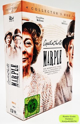 Agatha Christie Marple Die komplette Serie DVD Box Deutsche Version NEU & OVP