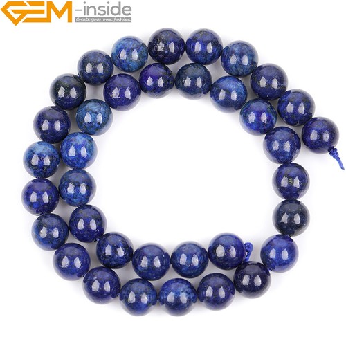 Lapis Lazuli Beads Stone Loose Beads For Jewelry Making 15" Jewelry Dyed 8mm - Picture 35 of 59
