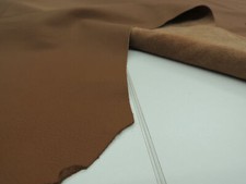 1/2 Lederhaut (ca 2,5qm) cognac gedecktes M&ouml;belleder Leder Rindleder Oberleder