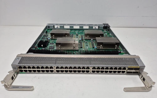 CISCO N9K-X9564TX. 48P 1/10G-T & 4P QSFP. 90 DAY WARRANTY. FREE UK SHIPPING