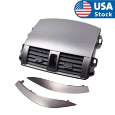 Dash Center A/C Air Vent Upper Bezel Trim Fit For Toyota Corolla 2009-2011 NEW