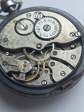 good Swiss movement. pocket watch. prefabricated body. work