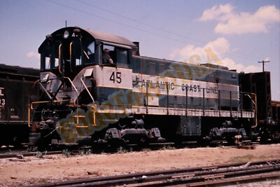 Vintage 1952 Duplikat Zug Dia 45 Atlantic Coast Line Motor Waycross GA X8B016