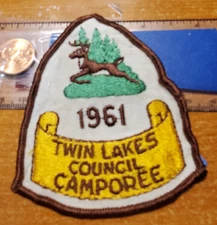 BSA Twin Lakes Council, Wisconsin, 1961  Camporee