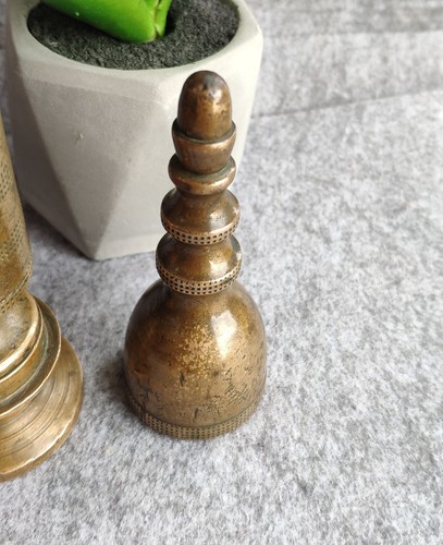 Vintage large table lighter 1940s. Handmade. - Picture 5 of 11