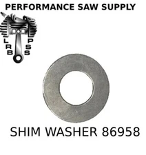 MCCULLOCH 86958 SHIM THURST WASHER, SPROCKET CLUTCH DRUM FITS 10 SERIES & OTHERS