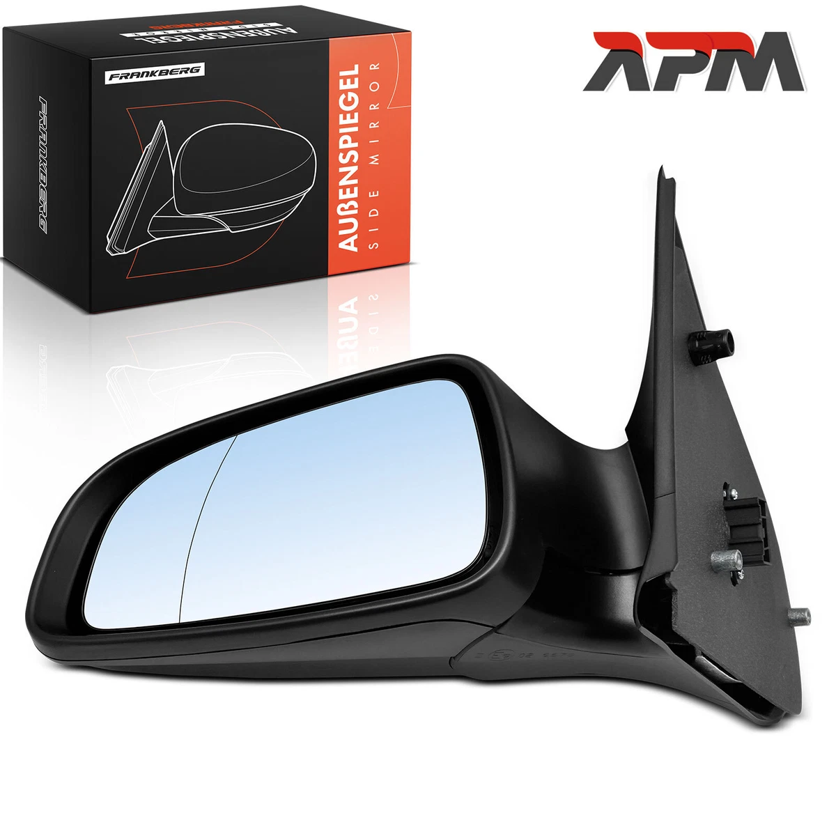 Baceyong Cover Specchietti Retrovisori Laterali Per Opel/Vauxhall Astra H (2004-2009) - Nero Lucido, Paio