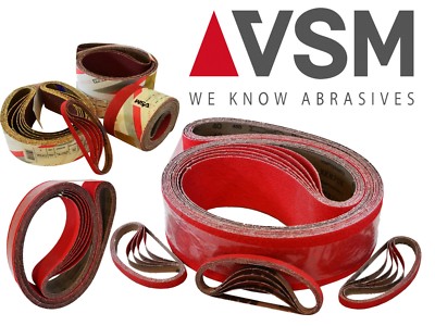 VSM XK870X SCHLEIFBÄNDER KERAMIKKORN auf Maß GEWEBEBÄNDER SCHLEIFBAND AUSWAHL