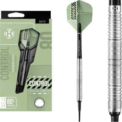 Harrows Control Parallel Softdarts 18, 20 gr Soft Dart Pfeile 80% Tungsten
