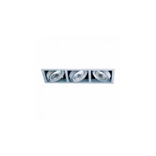 CLE Kardan Einbauleuchte YK3-PAR30/CDMR 3 x 100/70W alu grau