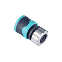 Gartenschlauch Kupplung Schlauchanschluss Abs Alu 1/2 12,5Mm - 2 StüCk
